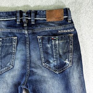 Denim Future Skies Mens Jeans Blue Size 30 (30x28) Skinny Stretch